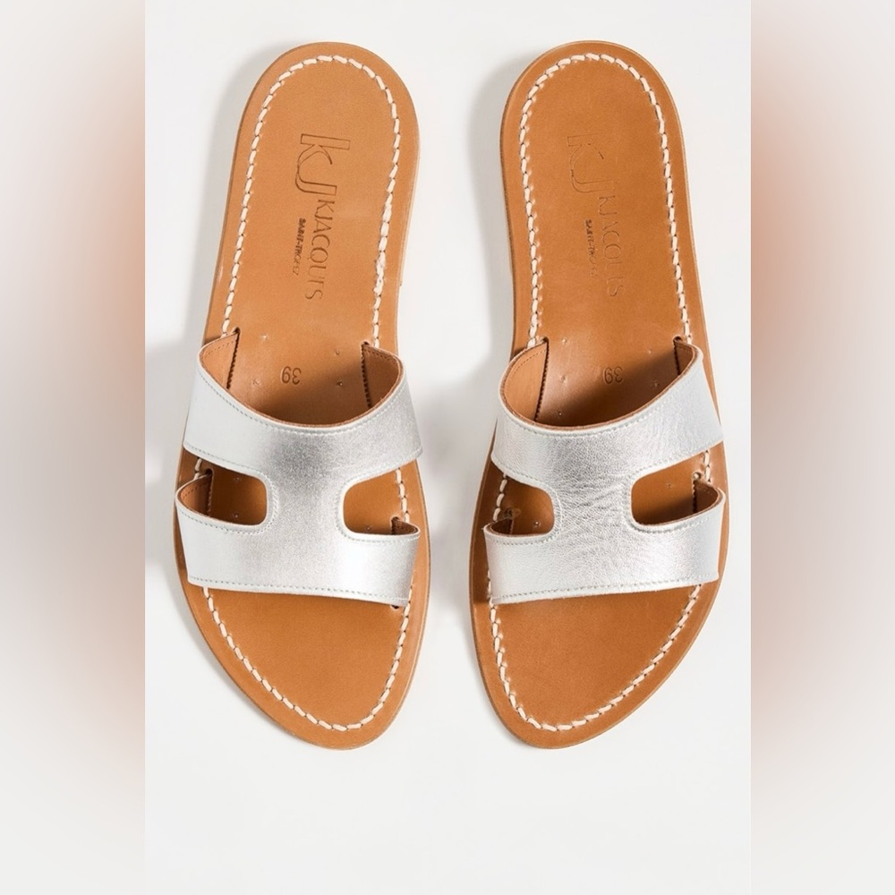 K. Jacques Menandre CC Slides in Silver